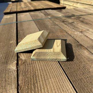 Post Caps for 4" Posts (R9). 120x120x26mm GRN Treated