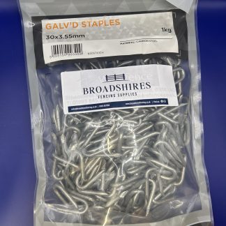 Galvanised Staples 30mm