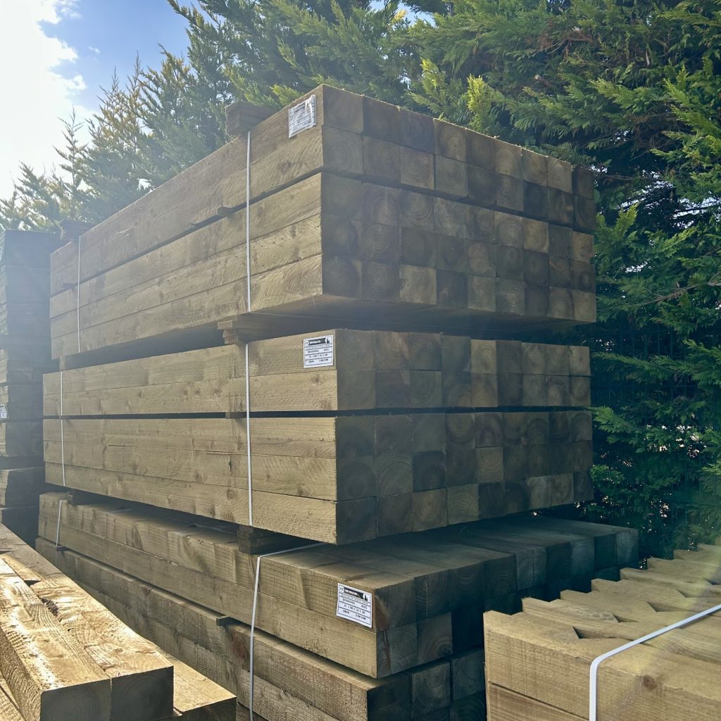 Notched Posts for Closeboard - Broadshires Fencing Supplies